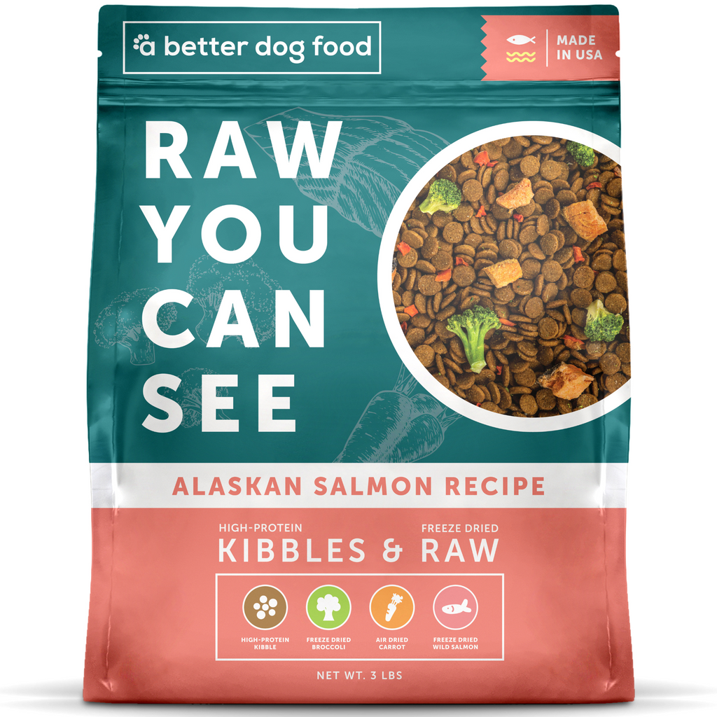 A Better Dog Food Salmon - Raw You Can See